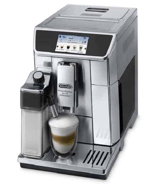 Delonghi PrimaDonna Elite Experience ECAM 650.85.MS The Best Bean To Cup Coffee Machine in Silver