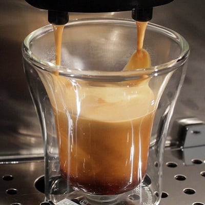 espresso pouring