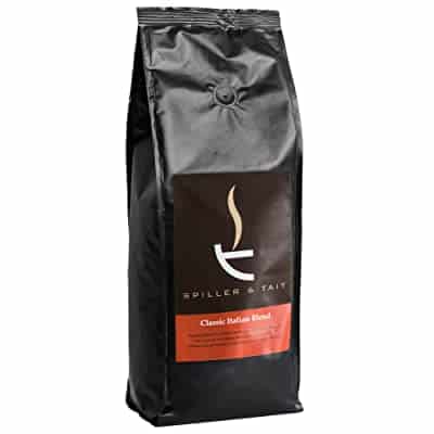 Spiller & Tait Classic Italian Blend - Strong Coffee Beans 1kg Bag