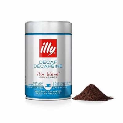 Illy Classico Decaf Ground Coffee